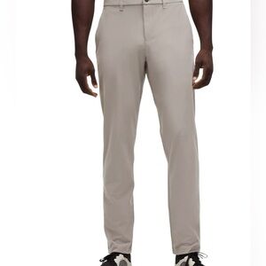 Nwot Lululemon Men's ABC classic fit trouser warpstreme warm ash gray size 38
